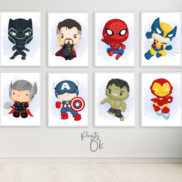 Superhero Nursery - Etsy
