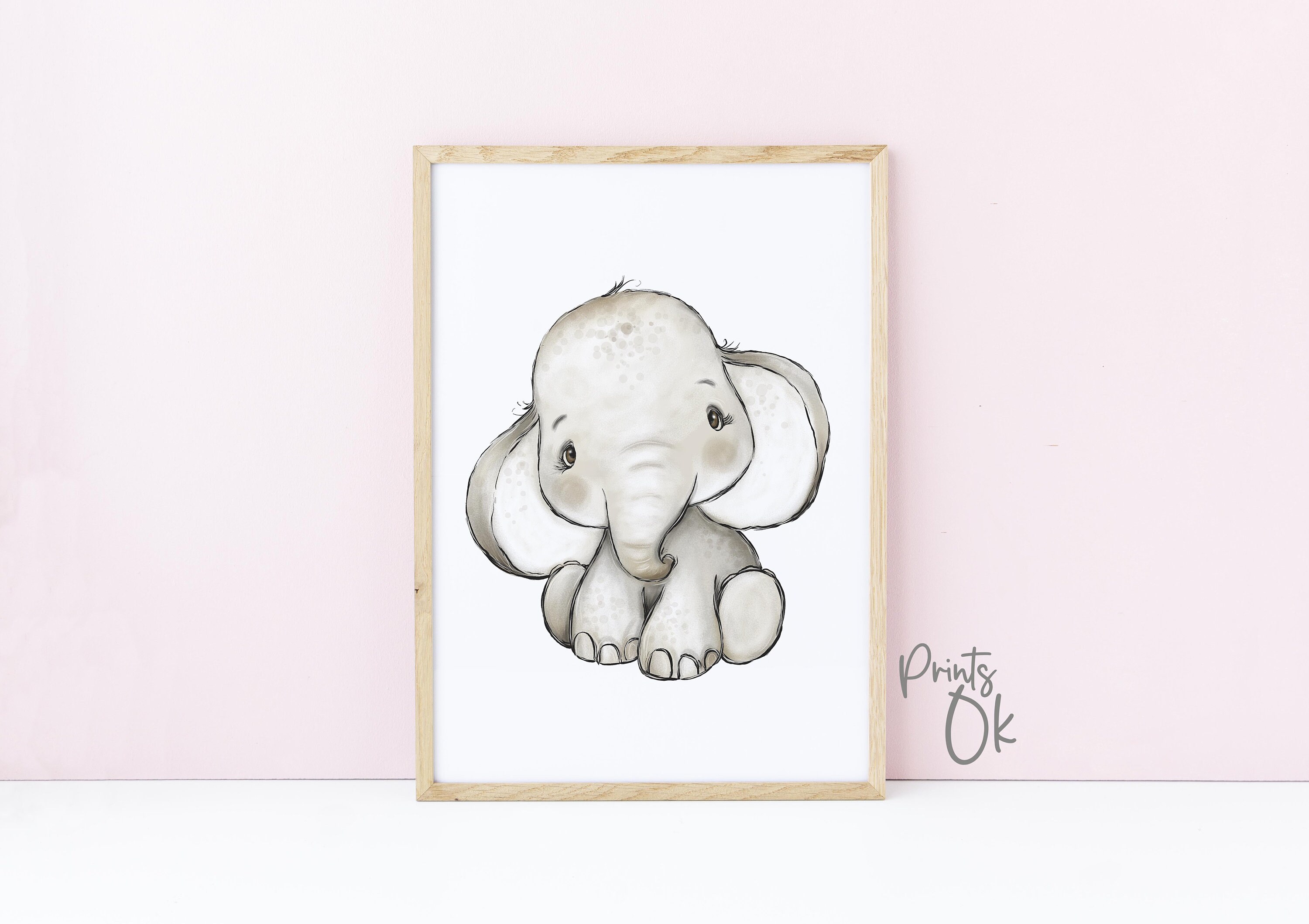 Baby African Animals Printables African Animals Nursery - Etsy