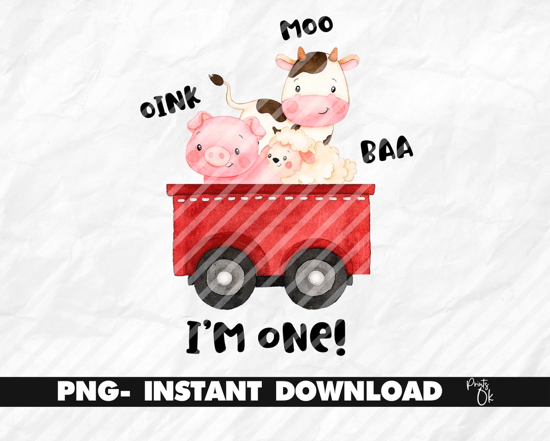 Birthday Farm Animal Printable