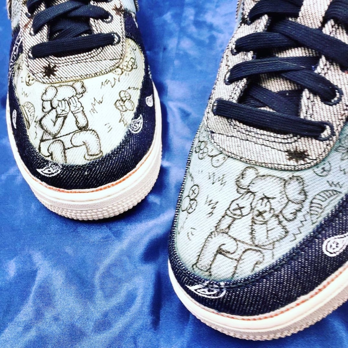 nike air force 1 kaws