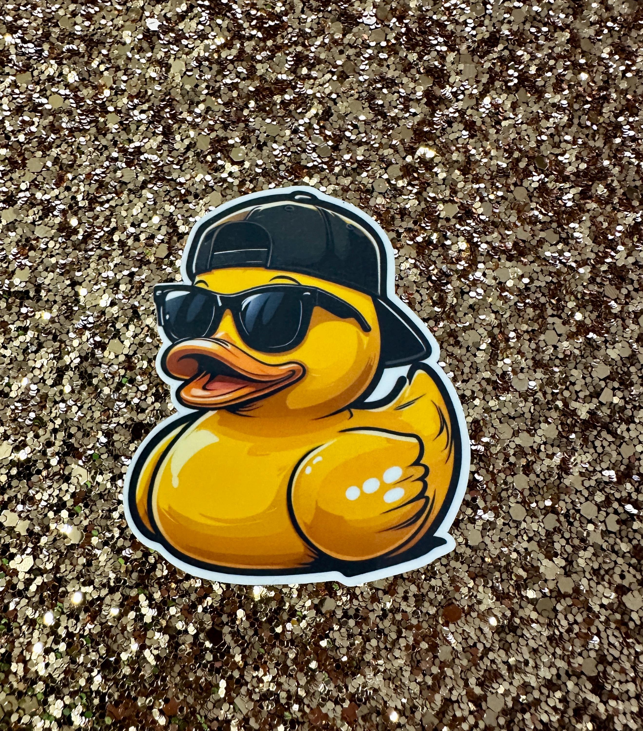 Rubber Duck Sticker: Waterproof Vinyl Decal for Laptops, Water Bottles ...