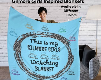 Gilmore Girls Watching blanket 50x60 Gilmore Girls Watching blanket 50x60