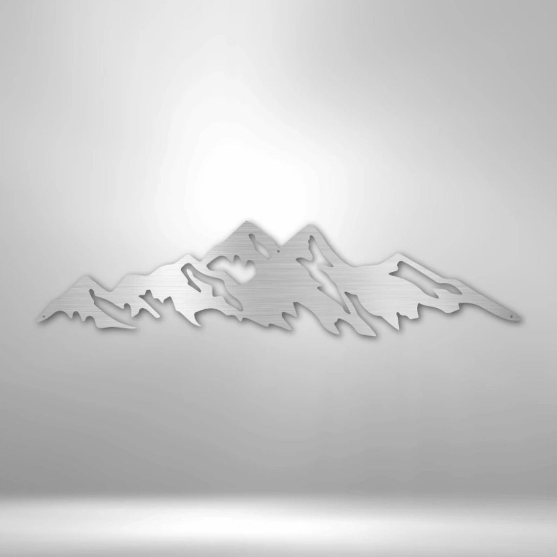 Mountain Metal Wall Art Mountain Wall Art Large Mountain Wall Etsy