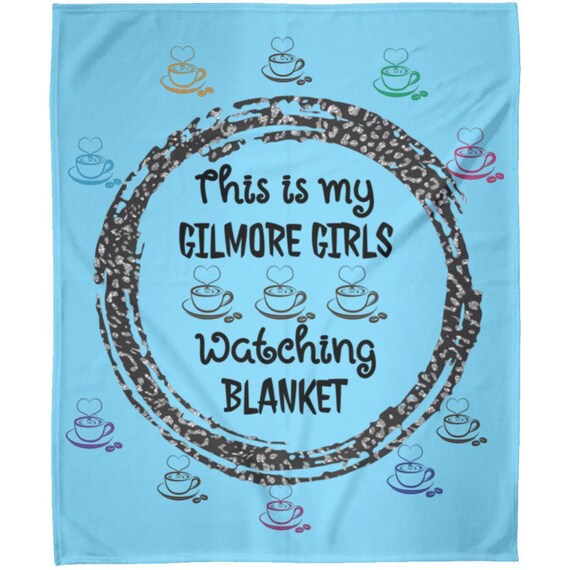 Gilmore Girls Watching blanket 50x60 Gilmore Girls Watching blanket 50x60