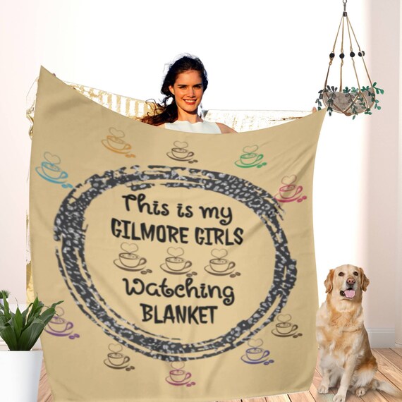 Gilmore Girls Watching blanket 50x60 Gilmore Girls Watching blanket 50x60