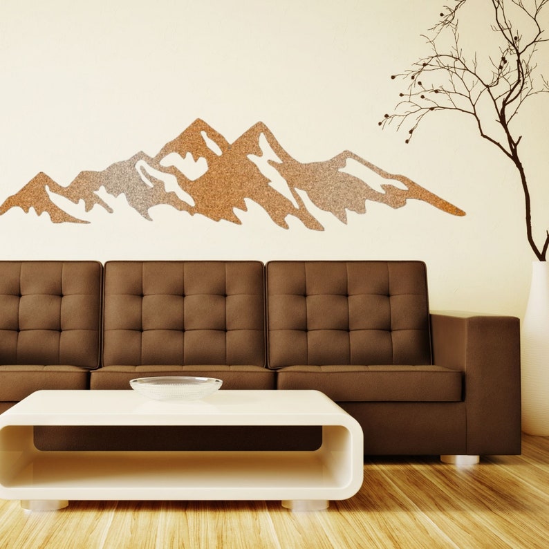Mountain Metal Wall Art Mountain Wall Art Large Mountain Wall Etsy
