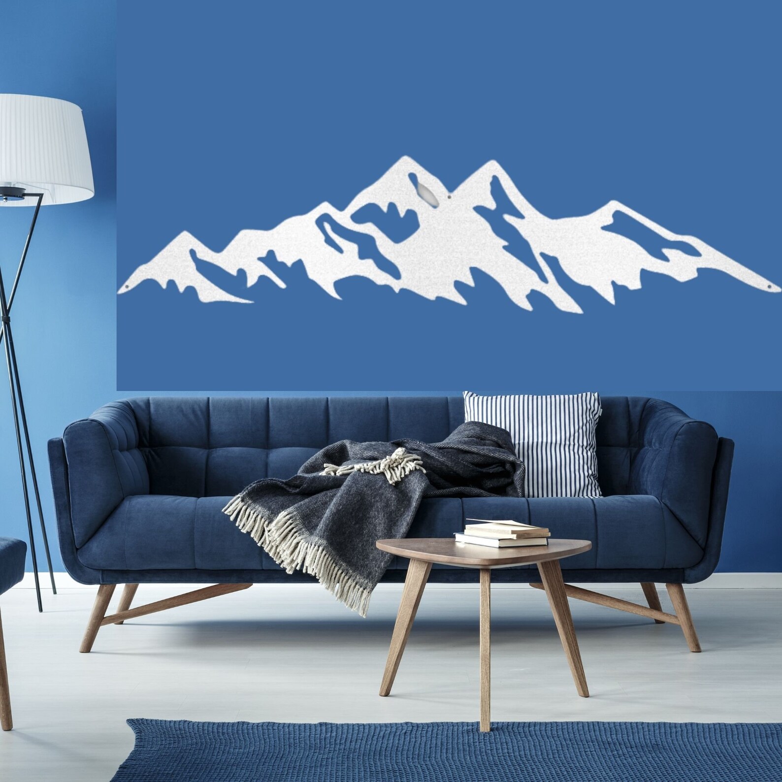 Mountain Metal Wall Art Mountain Wall Art Large Mountain Wall Etsy