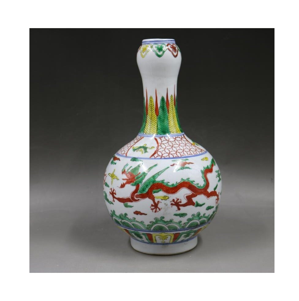 Handmade Rock Decorative Ceramic Vase I - Black & White Vases by