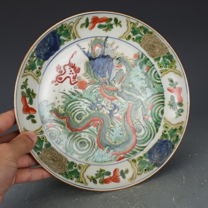 Ceramic Plate, Wall Hangings Plate, Chinese Style Room Plate
