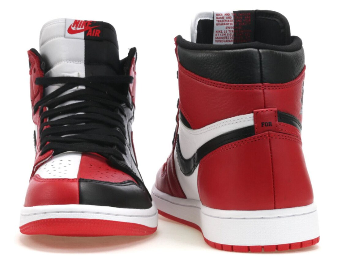 Air Jordan 1 Retro High OG Homage To Home Chicago Basketball Sneakers 861428-061 Best Deal 