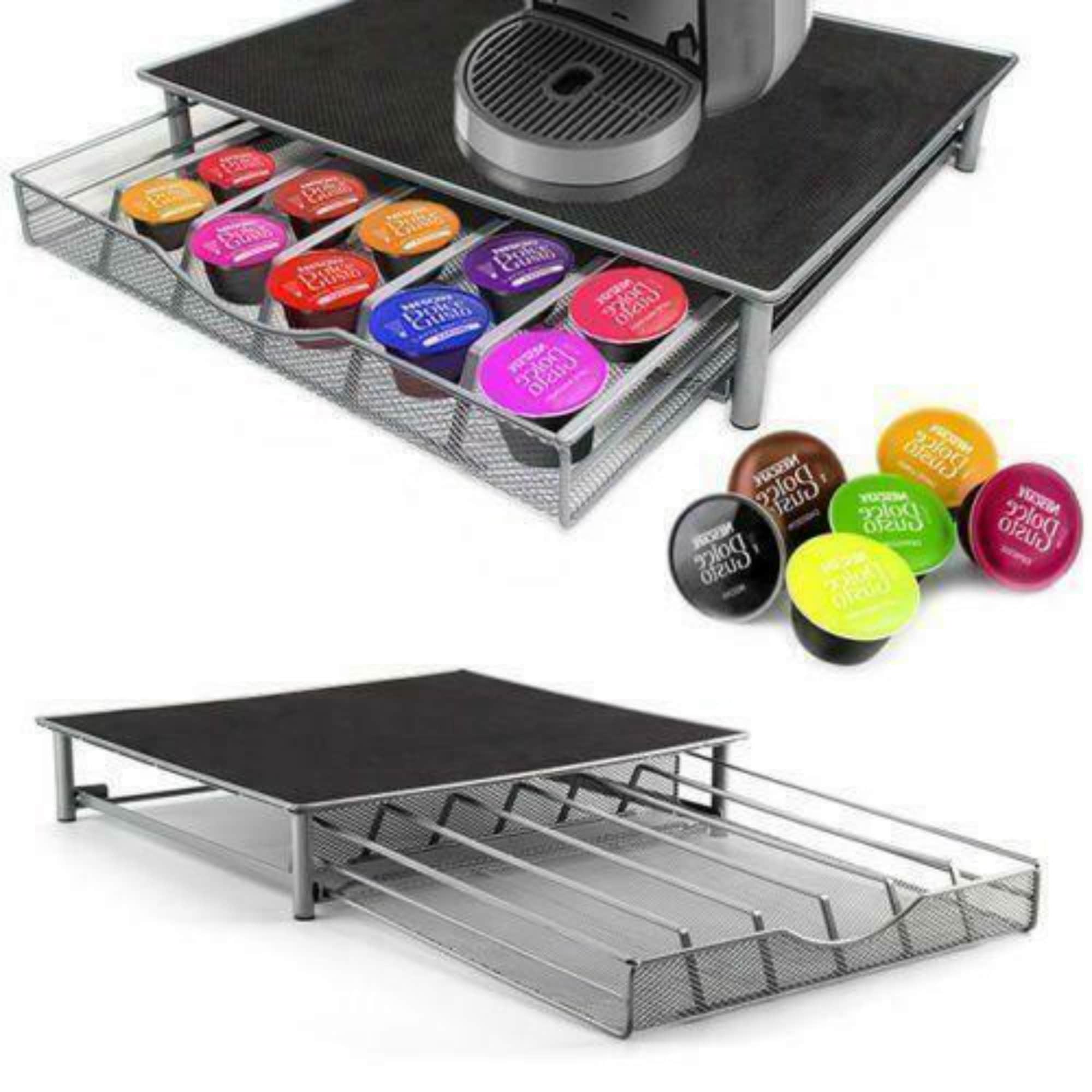 36x Coffee Machine Stand & Capsule Pod Storage Holder Drawer Etsy