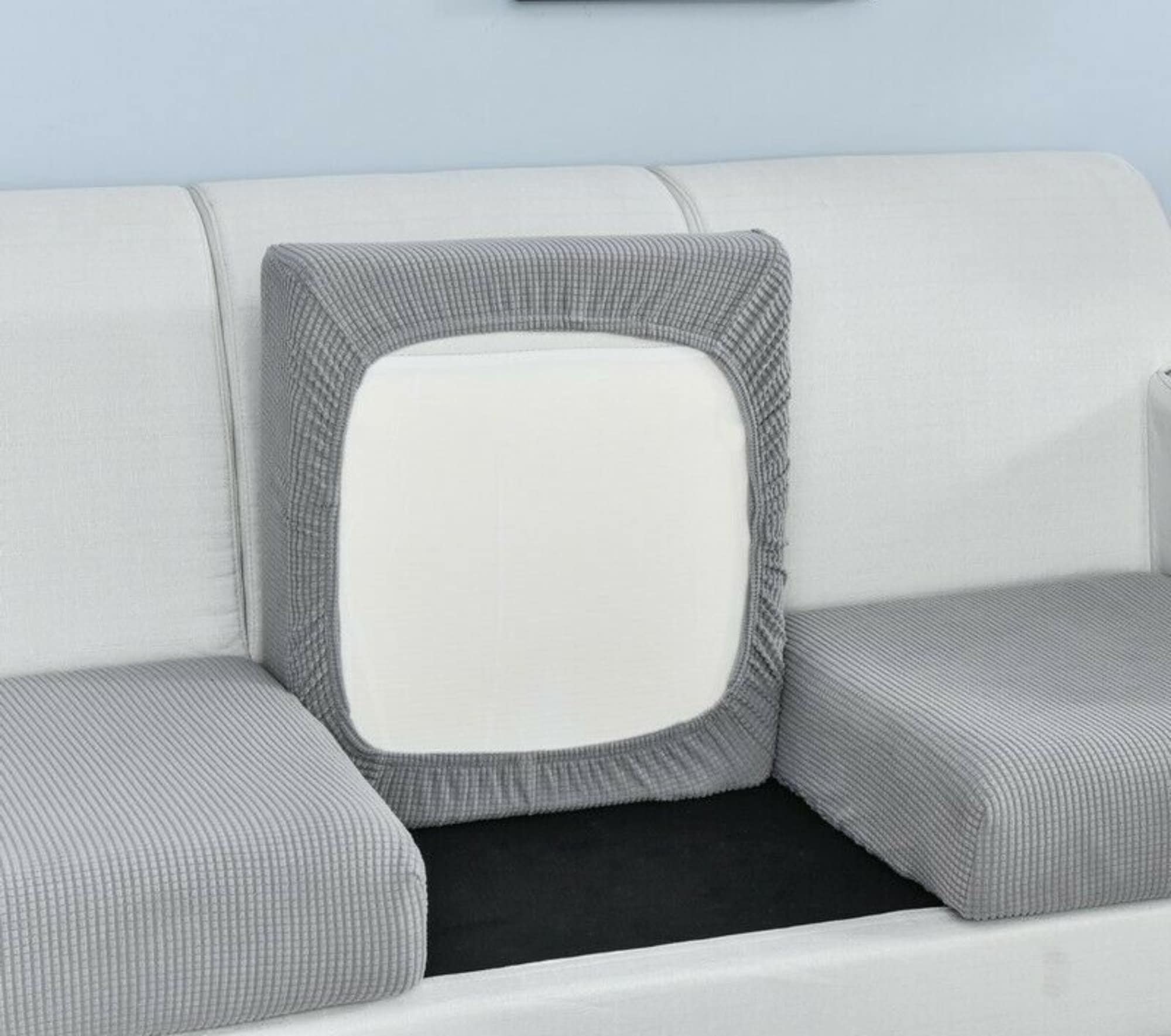 Stretch Sofa Cushion Covers for Cushion Couch Furniture Etsy