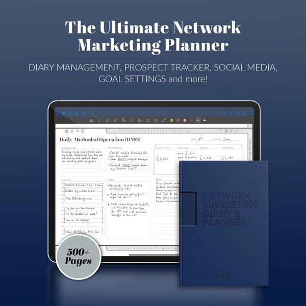 Network Marketing Planner, Social media planner, content creating, build a team. Undated forever investment