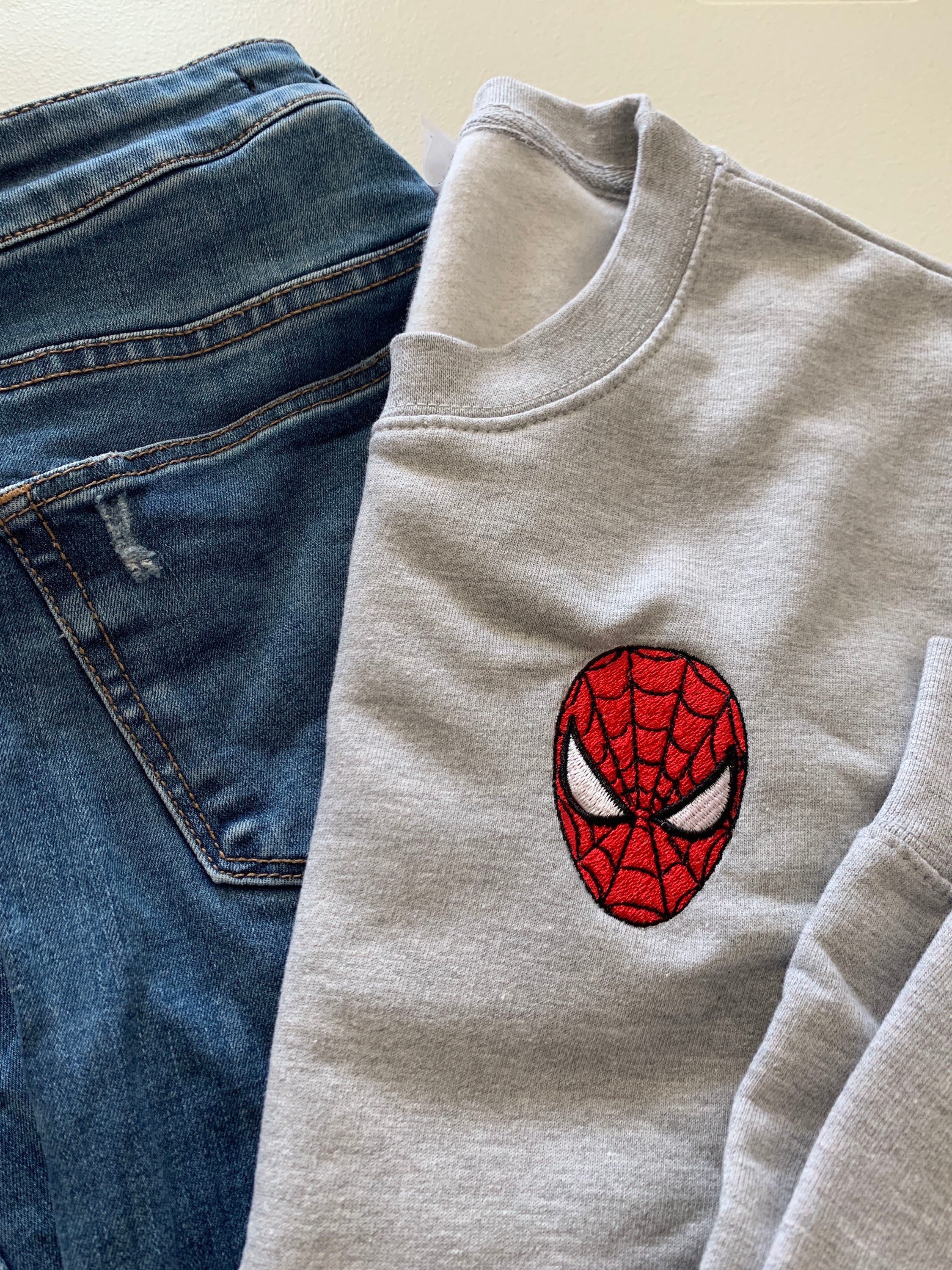 Avengers Sweatshirt Embroidered - Etsy