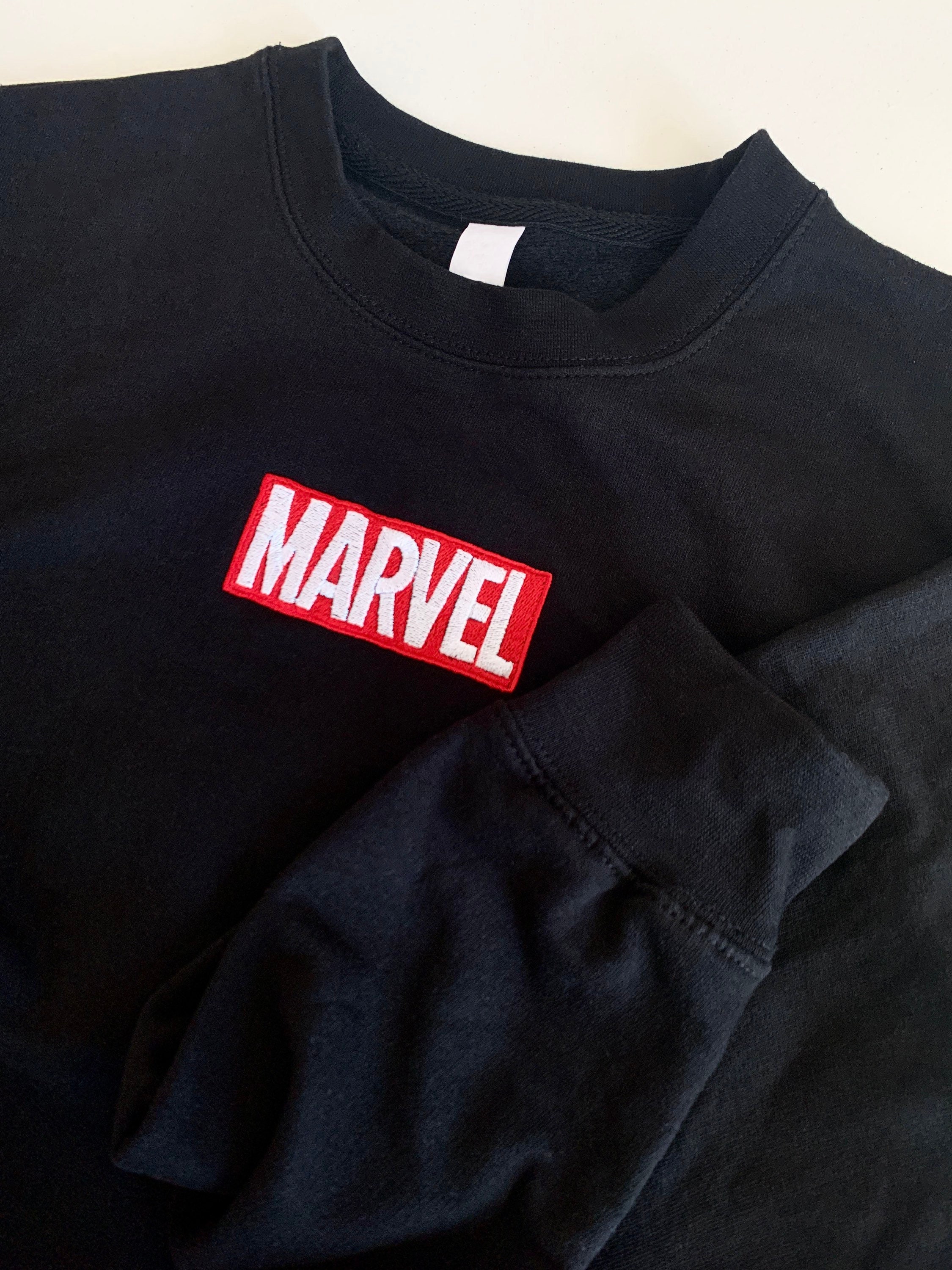 Marvel embroidered hotsell hoodie