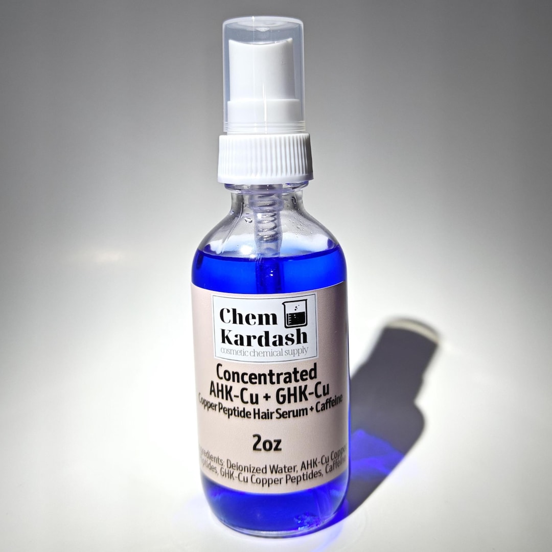 does ghk cu help with grey hair Copper Peptide Hair Serum With Caffeine | Ahk-cu Ghk-cu Scalp Care (2oz)