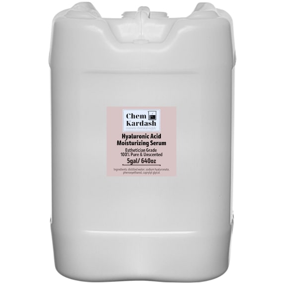 HYALURONIC ACID SERUM  free shipping 5gal/ 640oz Carboy by ChemKardash • Usp Grade, Cosmetic Grade, Wholesale, Bulk, Hydrating, Mesotherapy