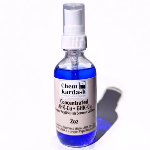 ghk-cu scalp Copper Peptide Hair Serum With Caffeine | Ahk-cu Ghk-cu Scalp Care (2oz)