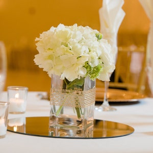 REAL TOUCH Hydrangea Arrangement- Fausses fleurs- Arrangement fleur de soie- Pièce maîtresse de mariage- White Hydrangea Centerpiece- Home Decor