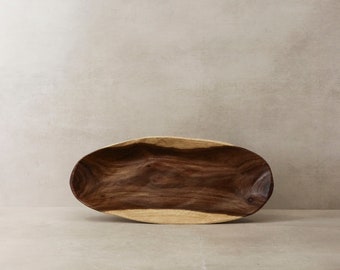 Handmade wooden bowl, Zimbabwe - 13.7