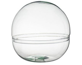 Grande jarre globe pour terrarium H27,5 cm x P27,5 cm