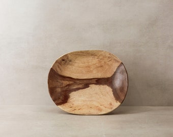 Handmade wooden bowl, Zimbabwe - 13.5