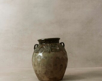 Vintage Glazed Yunnan Pot - OB74