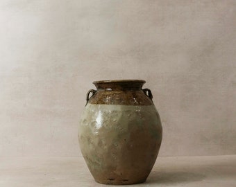 Vintage geglazuurde Yunnan-pot - OB68