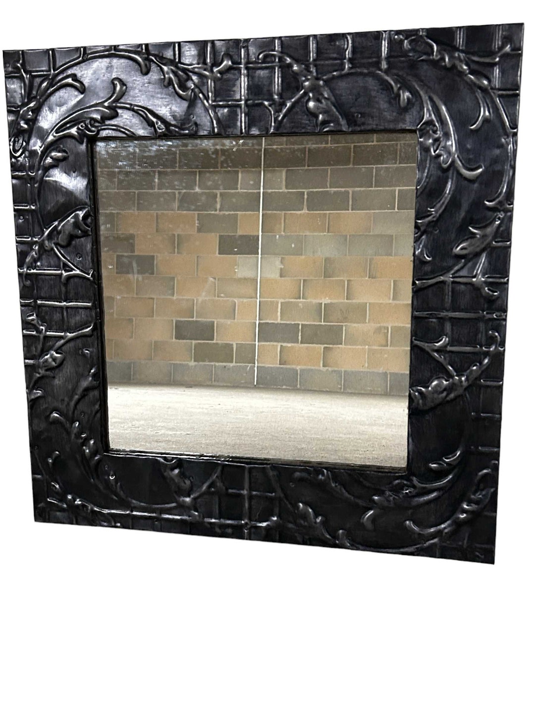 Pressed Tin Ceiling Tile Mirror RW07 Etsy