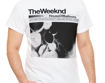 House of Balloons T-shirt, The Weeknd Shirt, Gift Birthday And Christmas, men's and women's Shirts