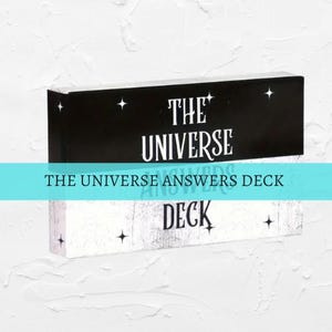 The Universe Answers Deck | Oracle Cards for Guidance, Intuition & Manifestation