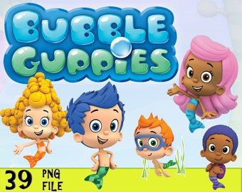 Download Bubble Guppies Birthday Svg Etsy