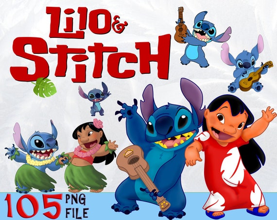 Lilo Stitch png files,Lilo and Stitch,Instant Download,Lilo and Stitch  clipart,Lilo Stitch images
