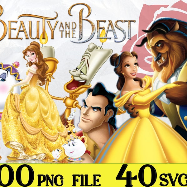 Beauty and the Beast,Beauty and the Beast png,Beauty and the Beast clipart,Beauty and the Beast svg,Beauty and the Beast digital