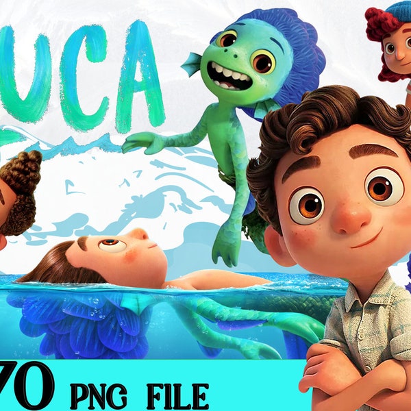 Luca png files,Luca clipart,Luca,Luca digital,Luca download,Luca birthday,Transparent Background,Luca scrapbook