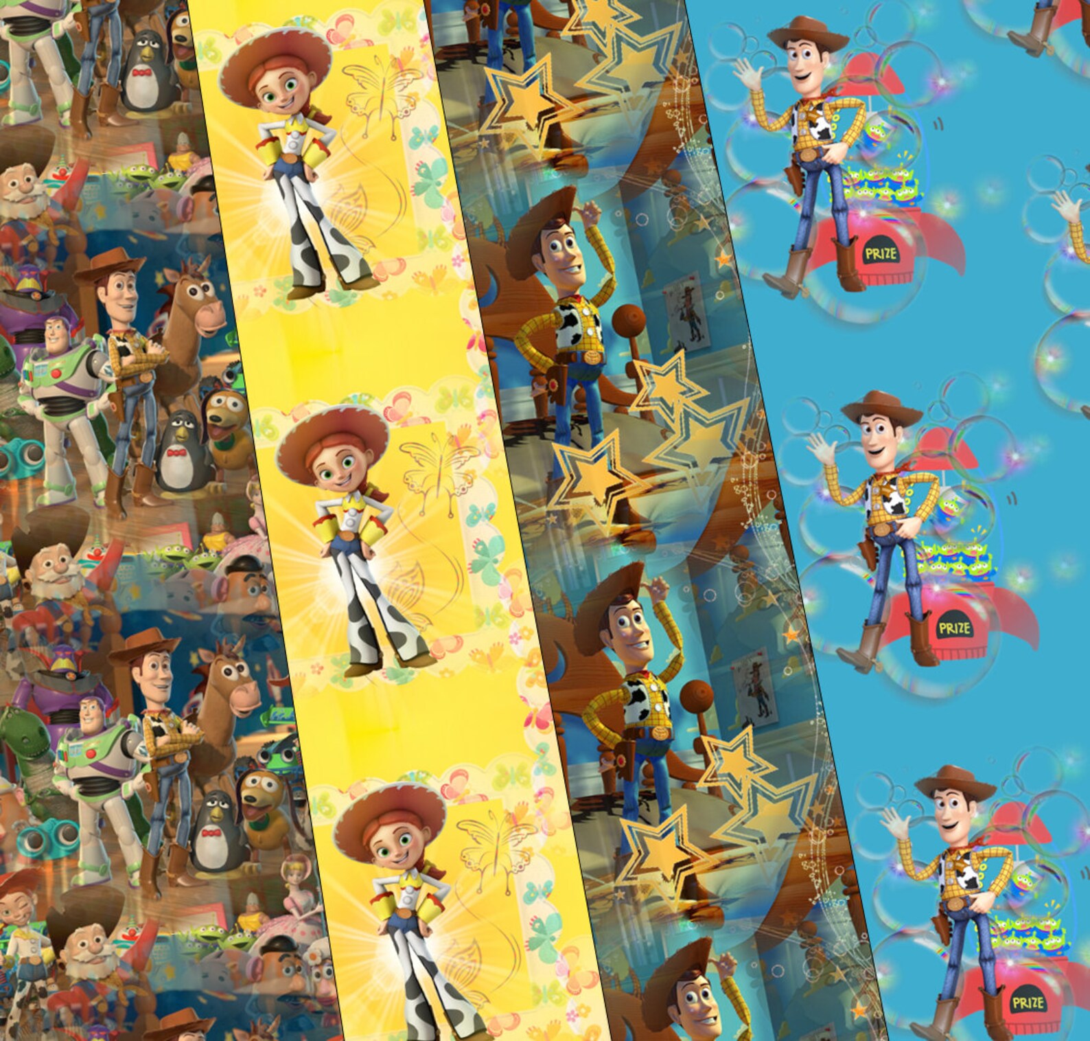 Toy Story Digital Papertoy Storytransparent Backgroundtoy Etsy