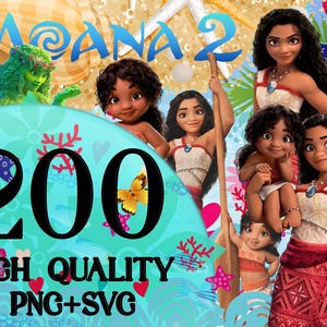 Moana 2,Moana 2 clipart,Moana 2 svg,Moana 2 digitale,Moana bundle,Moana,Moana font,sfondo trasparente,Moana 2 download,Moana 2 party