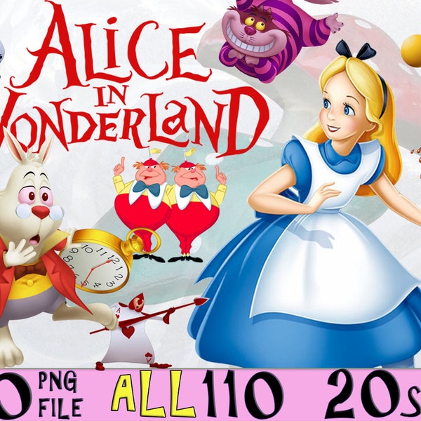 Alice au pays des merveilles, Alice au pays des merveilles clipart, fichiers png, Alice au pays des merveilles images, fond Transparent, Alice au pays des merveilles png