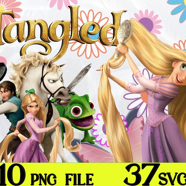 Tangled, Tangled svg, fond Transparent, fichiers png Tangled, Rapunzel Tangled, Tangled clipart, Tangled anniversaire, Tangled numérique, clip art