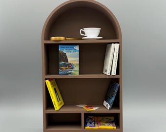 Minibrands Compatible Mini Book Display Bookshelf
