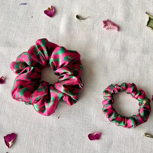 Liberty Scrunchies, Hair Scrunchies, Women’s, Girl’s Hair Accessories, Silk Satin