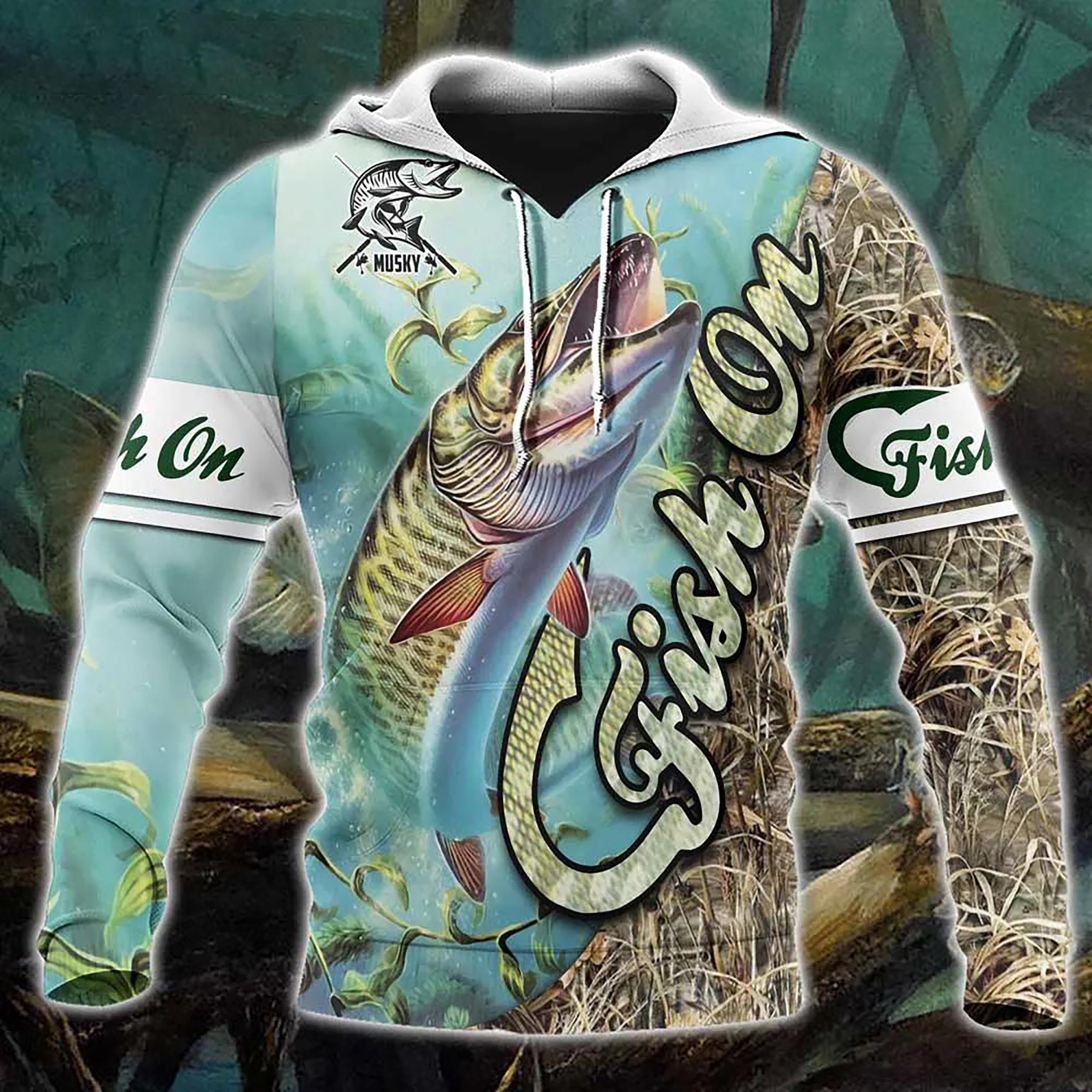 Discover Bass Fishing 3D Hoodie