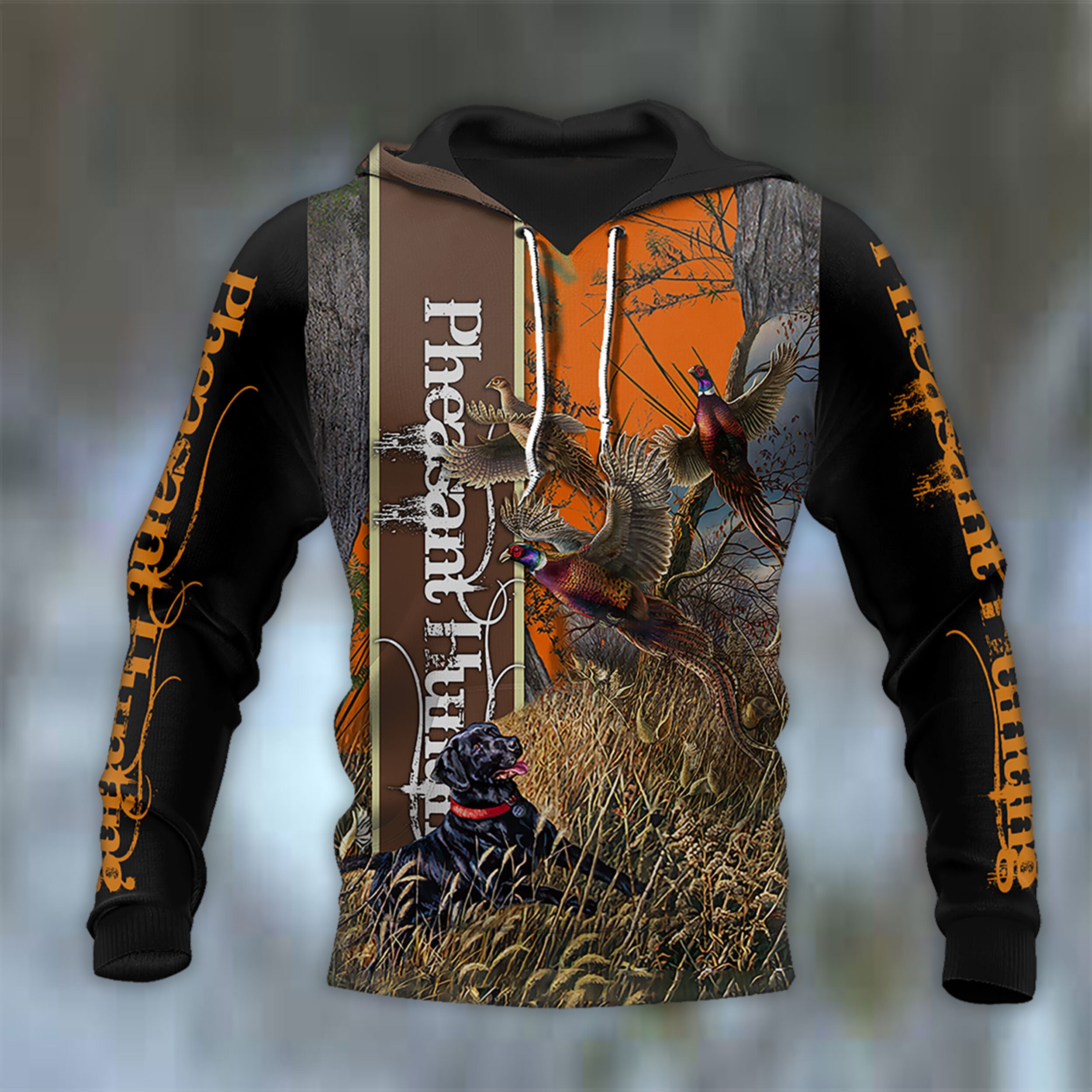 Orange hunting sweatshirt top
