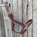Black Boot-stitch Vintage Studded Halter