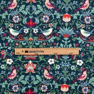 William Morris/The Strawberry Thieves/UPHOLSTERY/Sofa/Chair/Cushion/Pillow/Tablecloth/Runner/Home décor/Drapery Fabric, By The Yard/56 inch