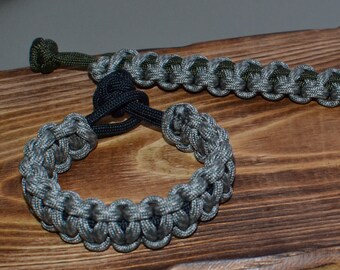 Paracord Camouflage Mad Max Survival Style Bracelet