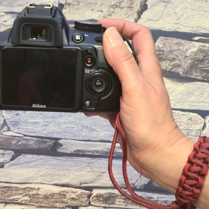 Paracord Camera Wrist Straps