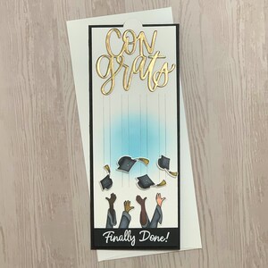 Set of 3, 5, or 10 Graduation Greeting Card, Gift Card Holder, Handmade Cards, Handmade Greeting Cards, Card Sets, Interactive Card