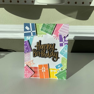 Set of 3, 5, or 10 Birthday Greeting Card, Birthday Card, Handmade Cards, Handmade Greeting Cards, Card Sets, Birthday, Cards Handmade