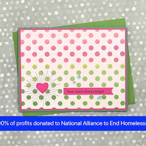 Conjunto de 3, 5 o 10 tarjetas de felicitación LOUIE CARES, tarjeta de agradecimiento, tarjetas hechas a mano, tarjetas de felicitación hechas a mano, conjuntos de tarjetas, tarjetas hechas a mano, tarjeta de amor